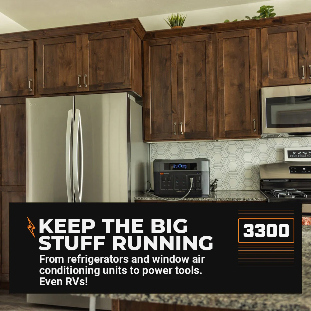 NEW Grid Doctor 3300 Solar Generator System Now with built-in EMP Protection! (Waterproof 200W Panel Included FREE) - Image 28