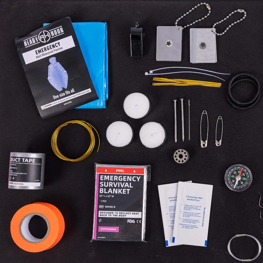 47-Piece Survival Kit by Ready Hour - Image 3