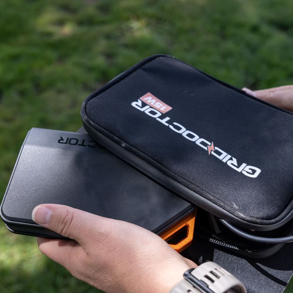 65W Power Bank w/ 15W Solar Panel by Grid Doctor - Image 13