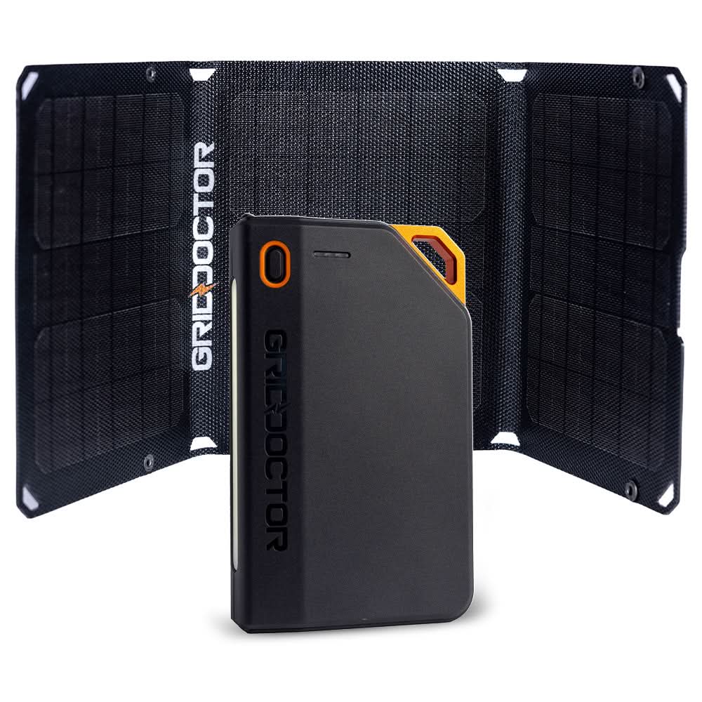 65W Power Bank w/ 15W Solar Panel by Grid Doctor - Image 4