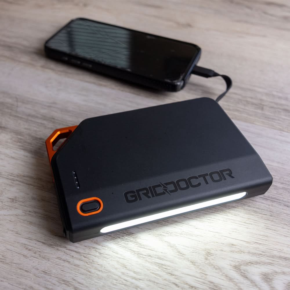 65W Power Bank w/ 15W Solar Panel by Grid Doctor - Image 8