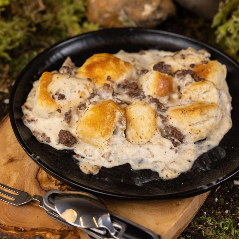 Biscuits & Gravy Pouch by Beyond Outdoor Meals (710 calories, 2 servings) - Image 4