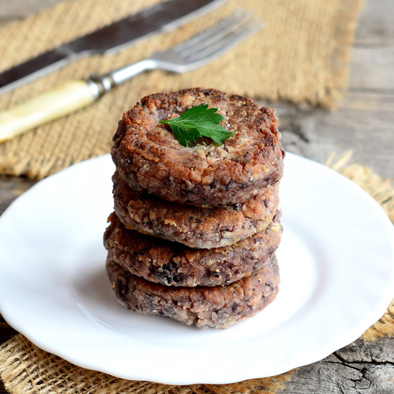 Black Bean Burger #10 Can (6-Pack) by Ready Hour - Image 6