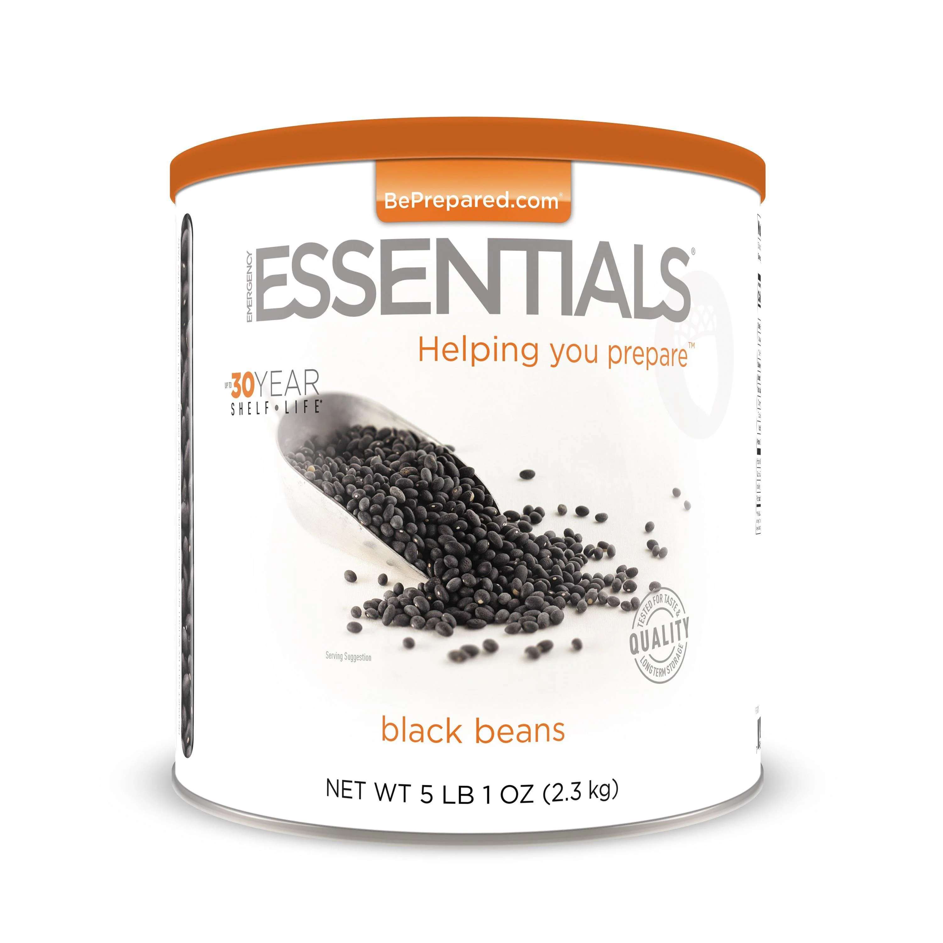 Emergency Essentials® Black Beans Large #10 Can - Image 4