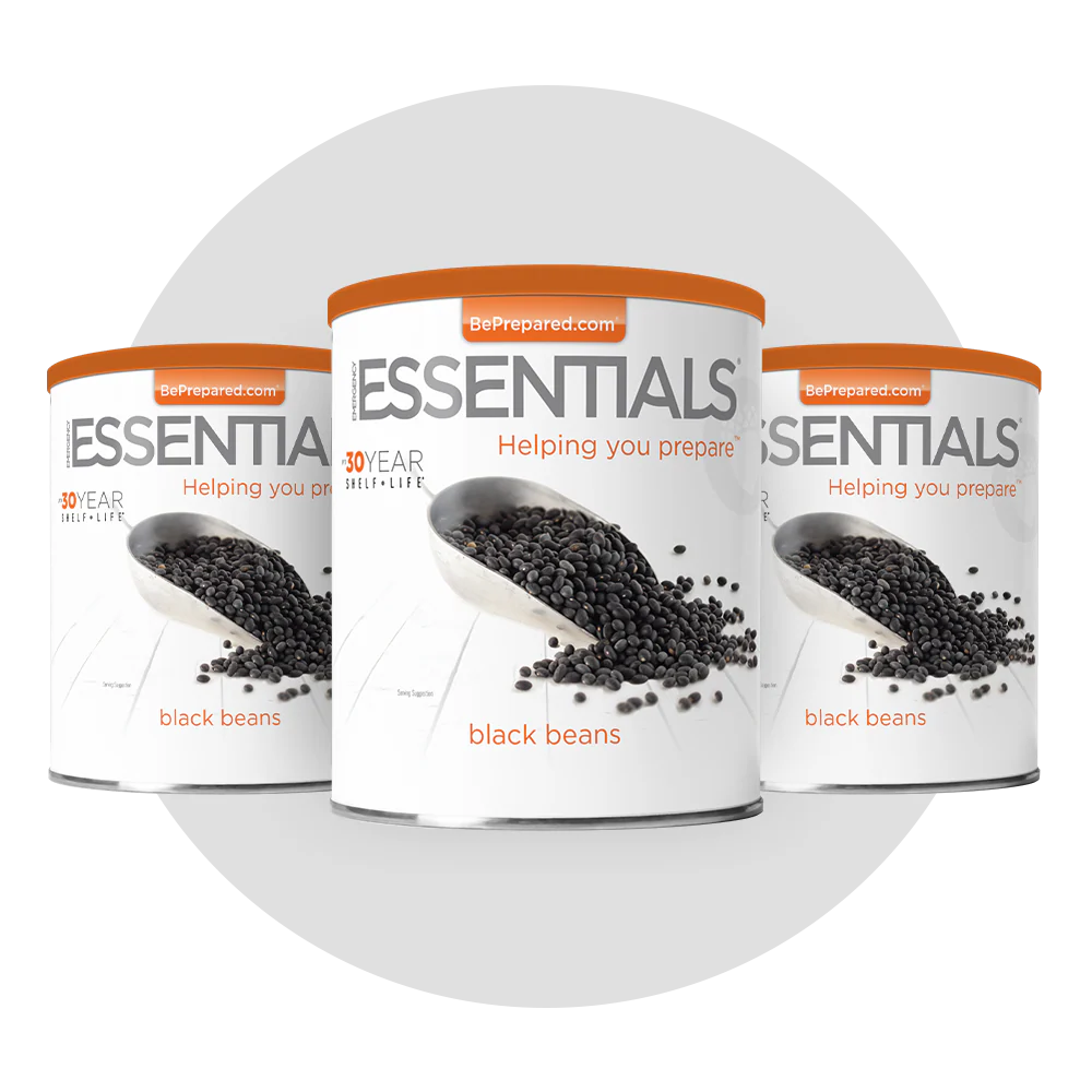 Emergency Essentials® Black Beans Large #10 Can - Image 6