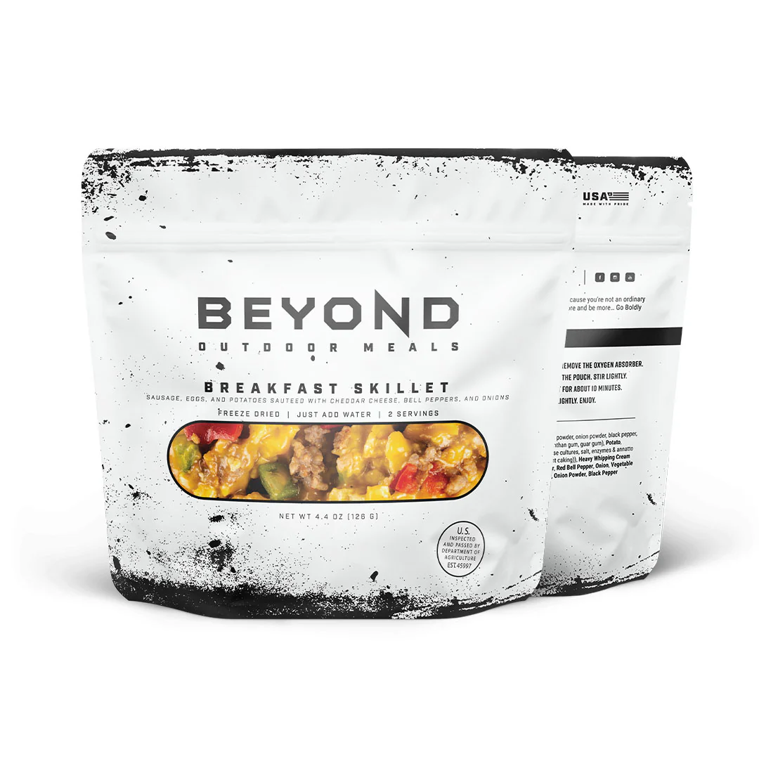 Breakfast Skillet Pouch by Beyond Outdoor Meals (2 servings, 710 calories) - Image 4