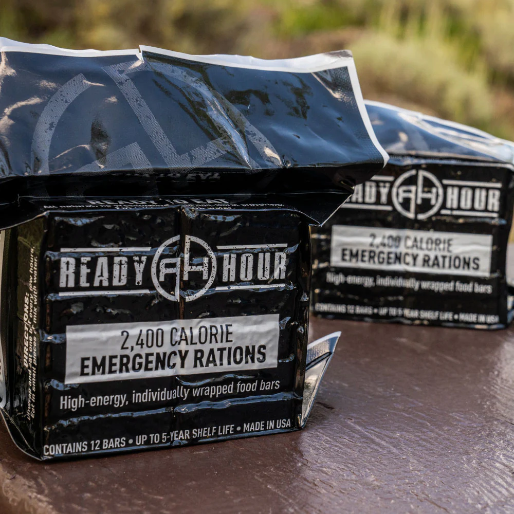 Ready Hour Case Pack:  On-The-Go Emergency Food Ration Bars 2400 Calories (30-Pack) - Image 11
