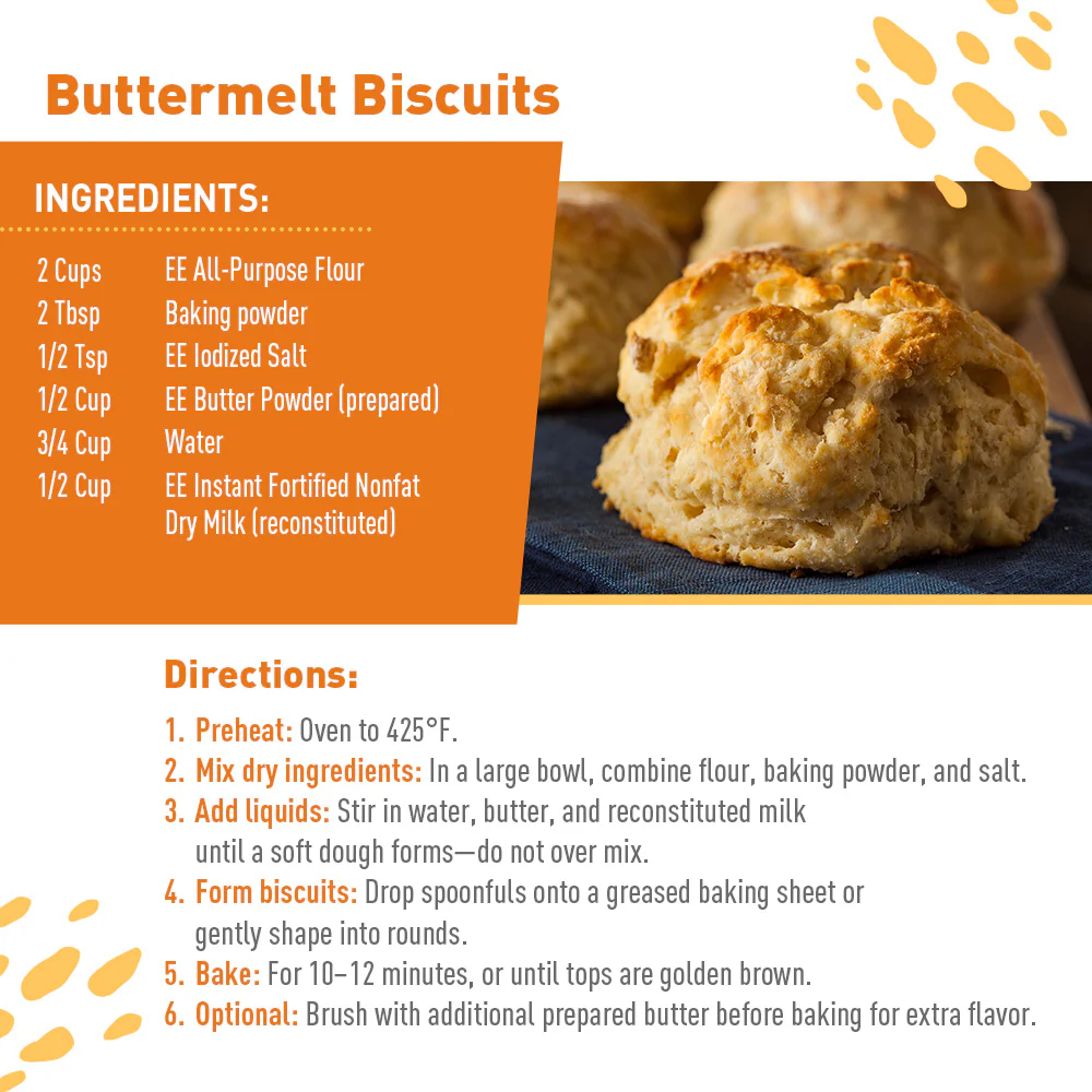 Emergency Essentials® Butter Powder Large #10 Can - Image 6