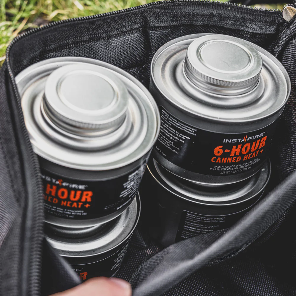 Canned Heat+ & Cooking Fuel (24 Total Cans) by InstaFire - Image 3