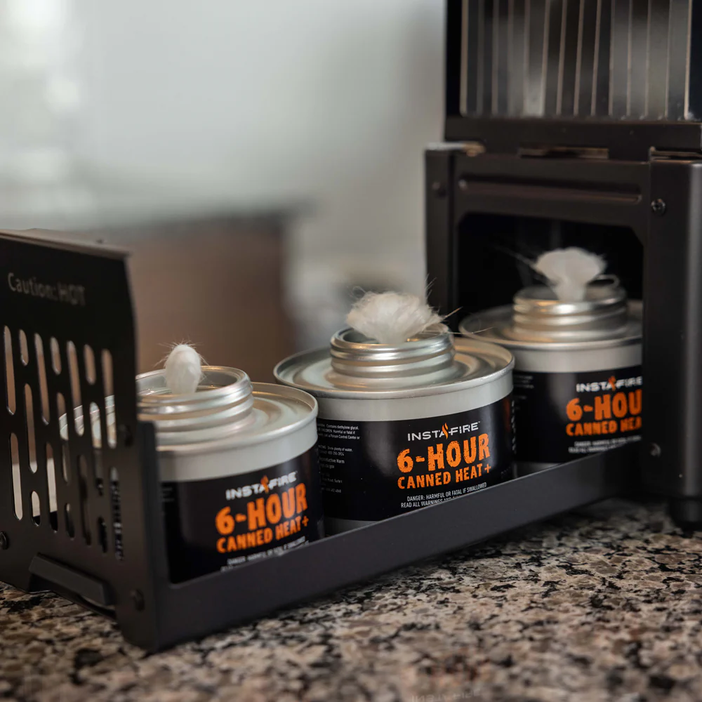 Canned Heat+ Extra Hot & Cooking Fuel by InstaFire (3-pack) - Image 5