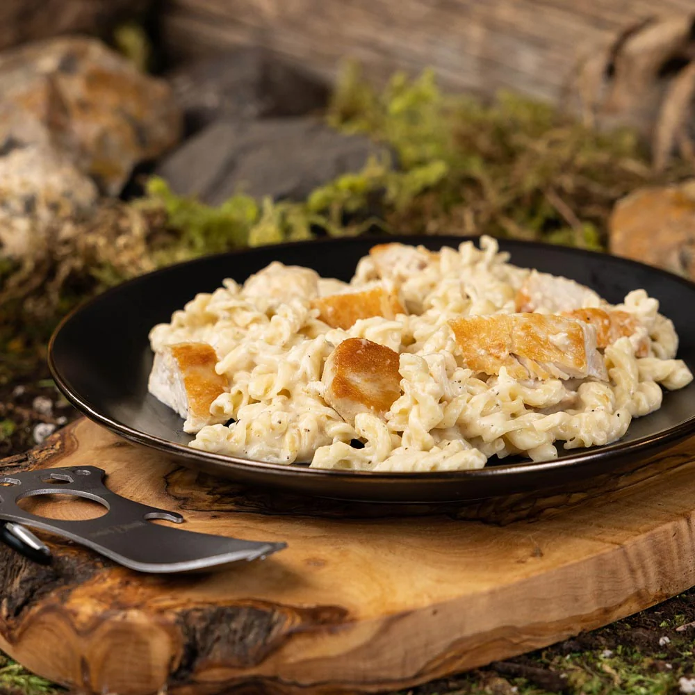 Chicken Alfredo Pouch by Beyond Outdoor Meals (710 calories, 2 servings) - Image 4