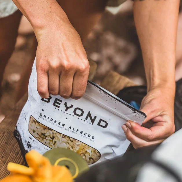 Chicken Alfredo Pouch by Beyond Outdoor Meals (710 calories, 2 servings) - Image 5