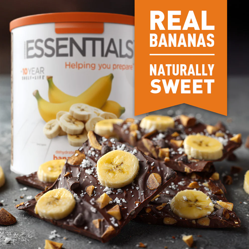 Emergency Essentials® Dehydrated Banana Slices Large #10 Can - Image 4