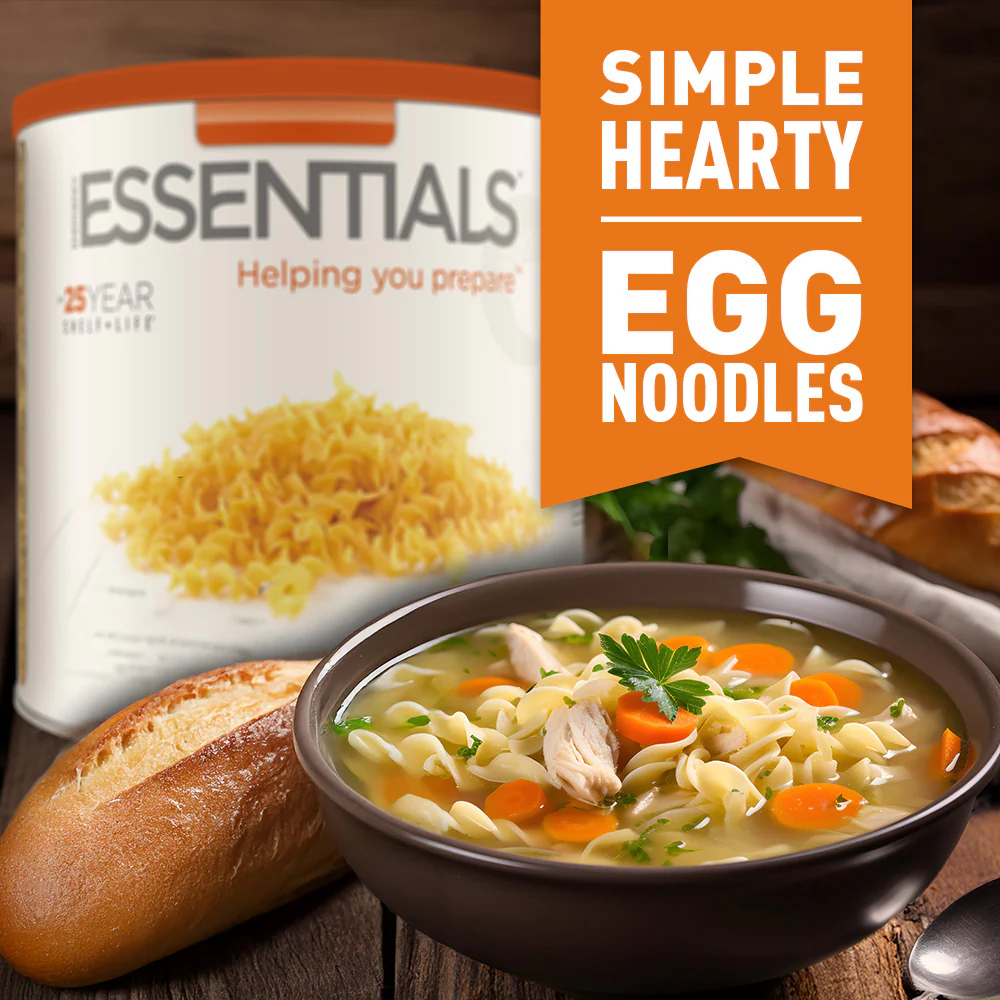 Emergency Essentials® Egg Noodle Pasta Large #10 Can - Image 4