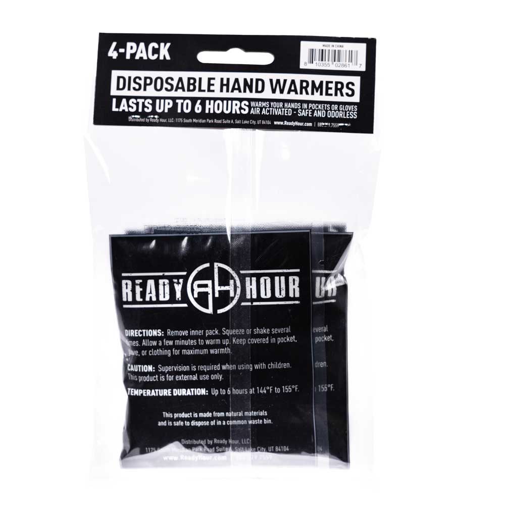 Emergency Hand Warmers (Four 4-Packs, Total of 16 Warmers) by Ready Hour - Image 3