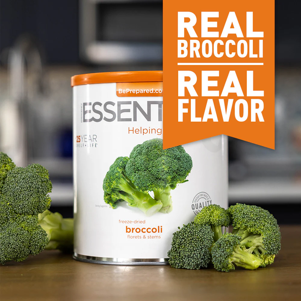Emergency Essentials® Freeze-Dried Broccoli Large #10 Can - Image 3