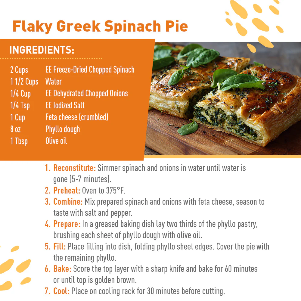 Emergency Essentials® Freeze-Dried Chopped Spinach Large #10 Can - Image 6