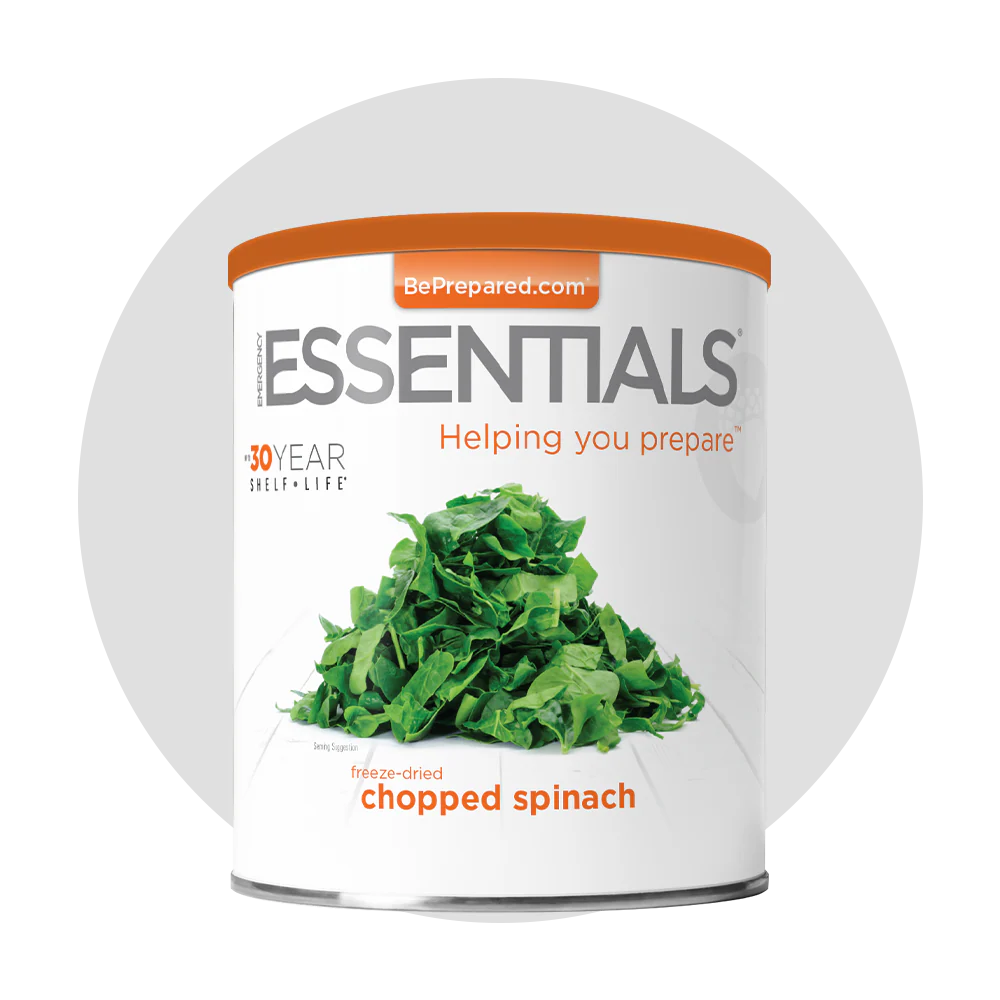 Emergency Essentials® Freeze-Dried Chopped Spinach Large #10 Can - Image 9