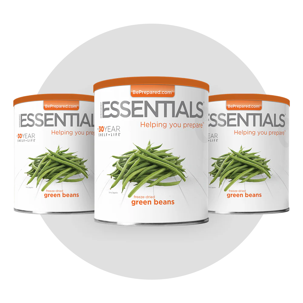 Emergency Essentials® Freeze-Dried Green Beans Large #10 Can - Image 10