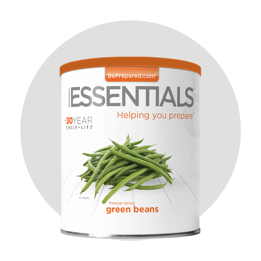 Emergency Essentials® Freeze-Dried Green Beans Large #10 Can - Image 9