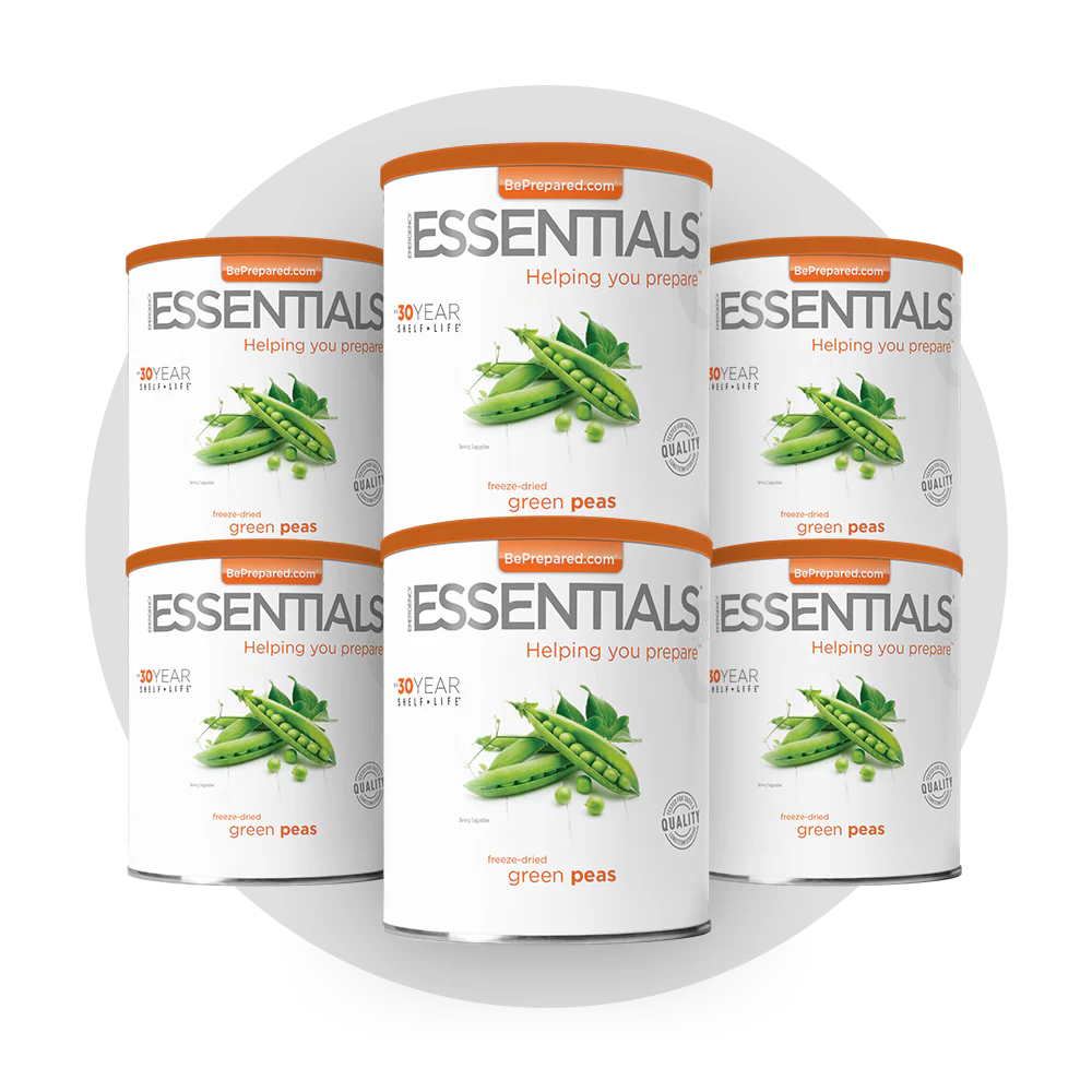 Emergency Essentials® Freeze-Dried Green Peas Large #10 Can - Image 11