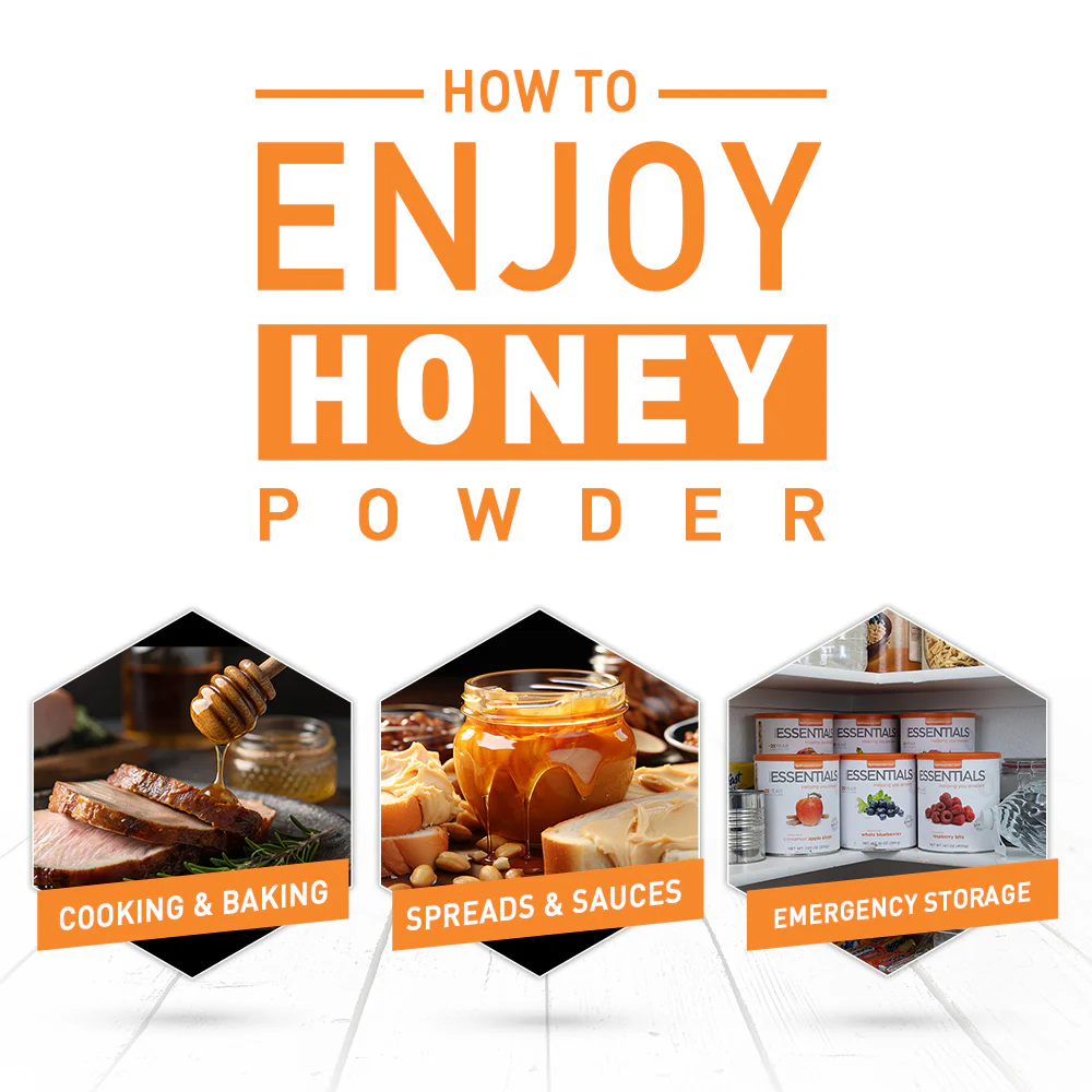 Emergency Essentials® Honey Powder Large Can - Image 3