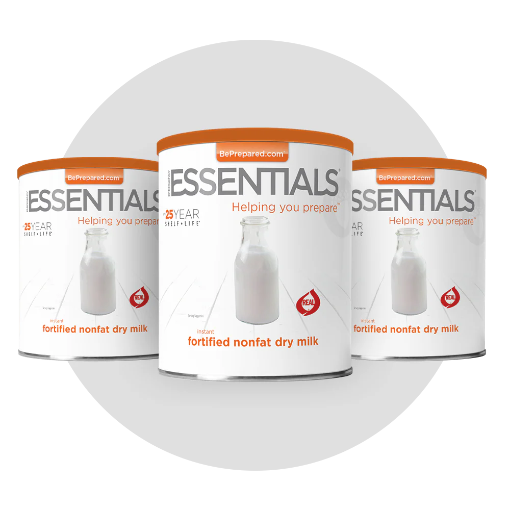 Emergency Essentials® Fortified Instant Nonfat Dry Milk Large (29 Ounces) #10 Can - Image 8