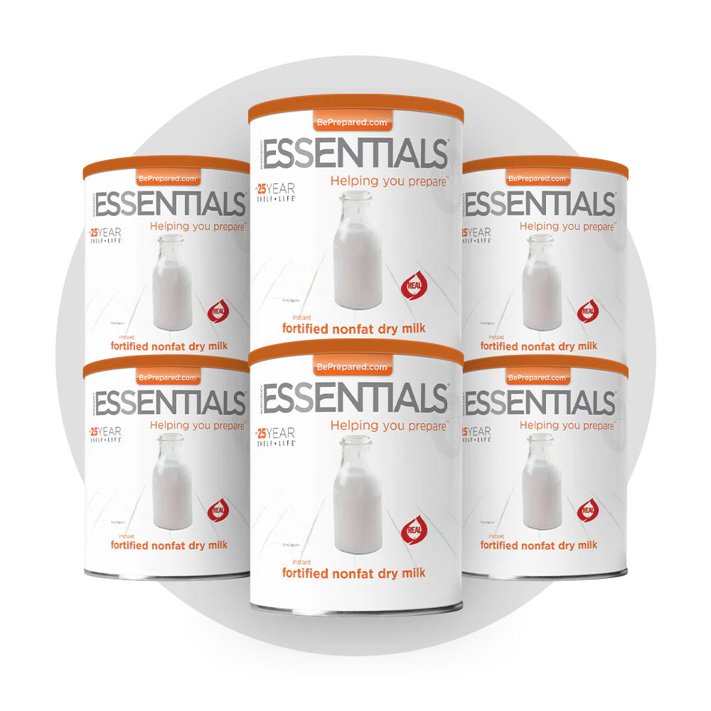 Emergency Essentials® Fortified Instant Nonfat Dry Milk Large (29 Ounces) #10 Can - Image 9