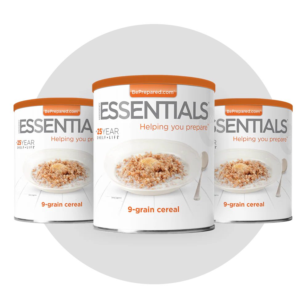 Emergency Essentials® 9-Grain Cereal Large #10 Can - Image 10