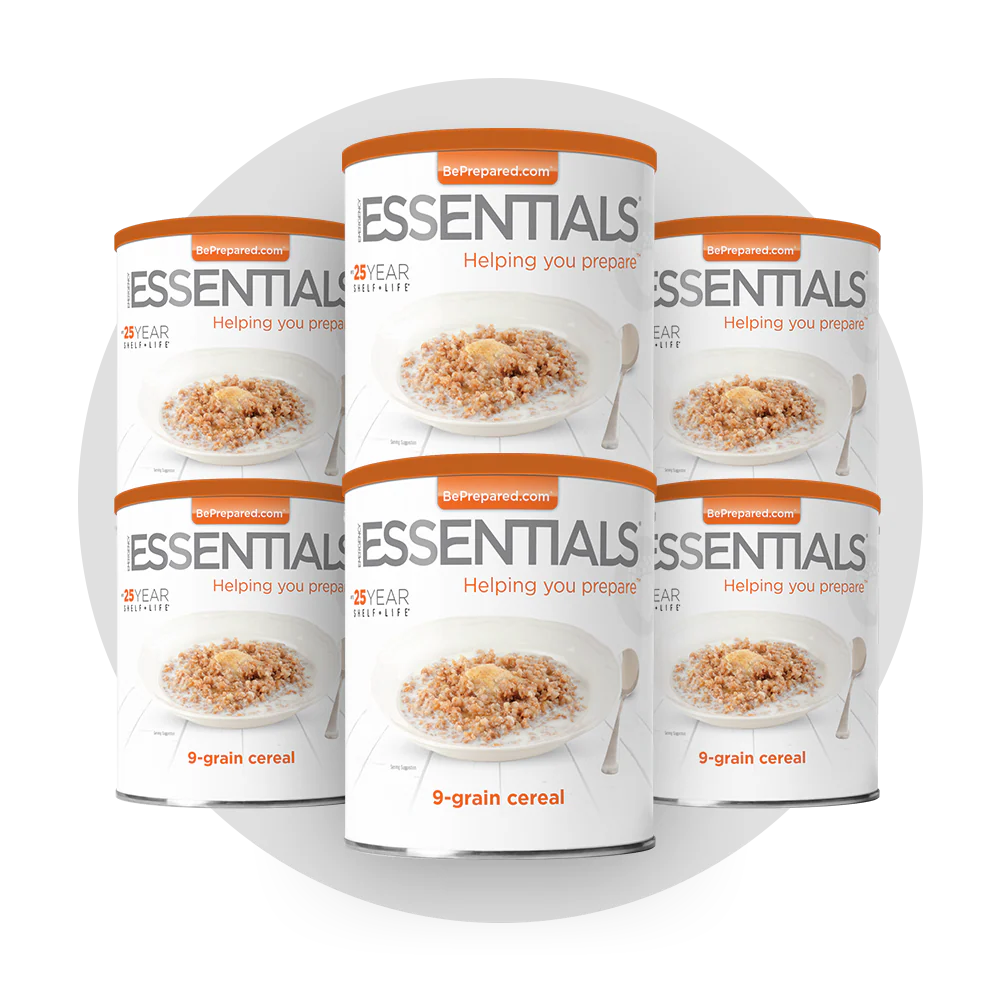 Emergency Essentials® 9-Grain Cereal Large #10 Can - Image 11