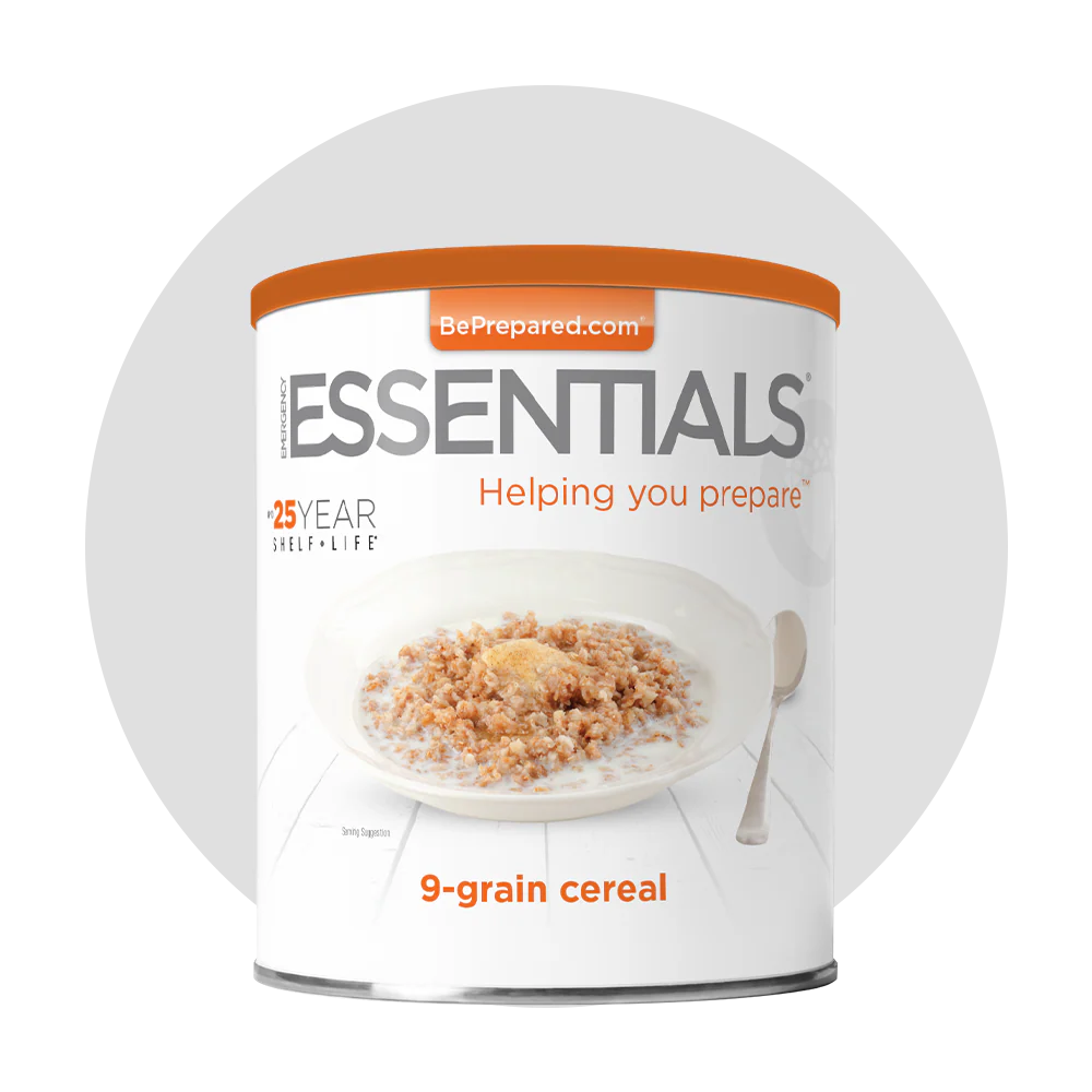 Emergency Essentials® 9-Grain Cereal Large #10 Can - Image 9