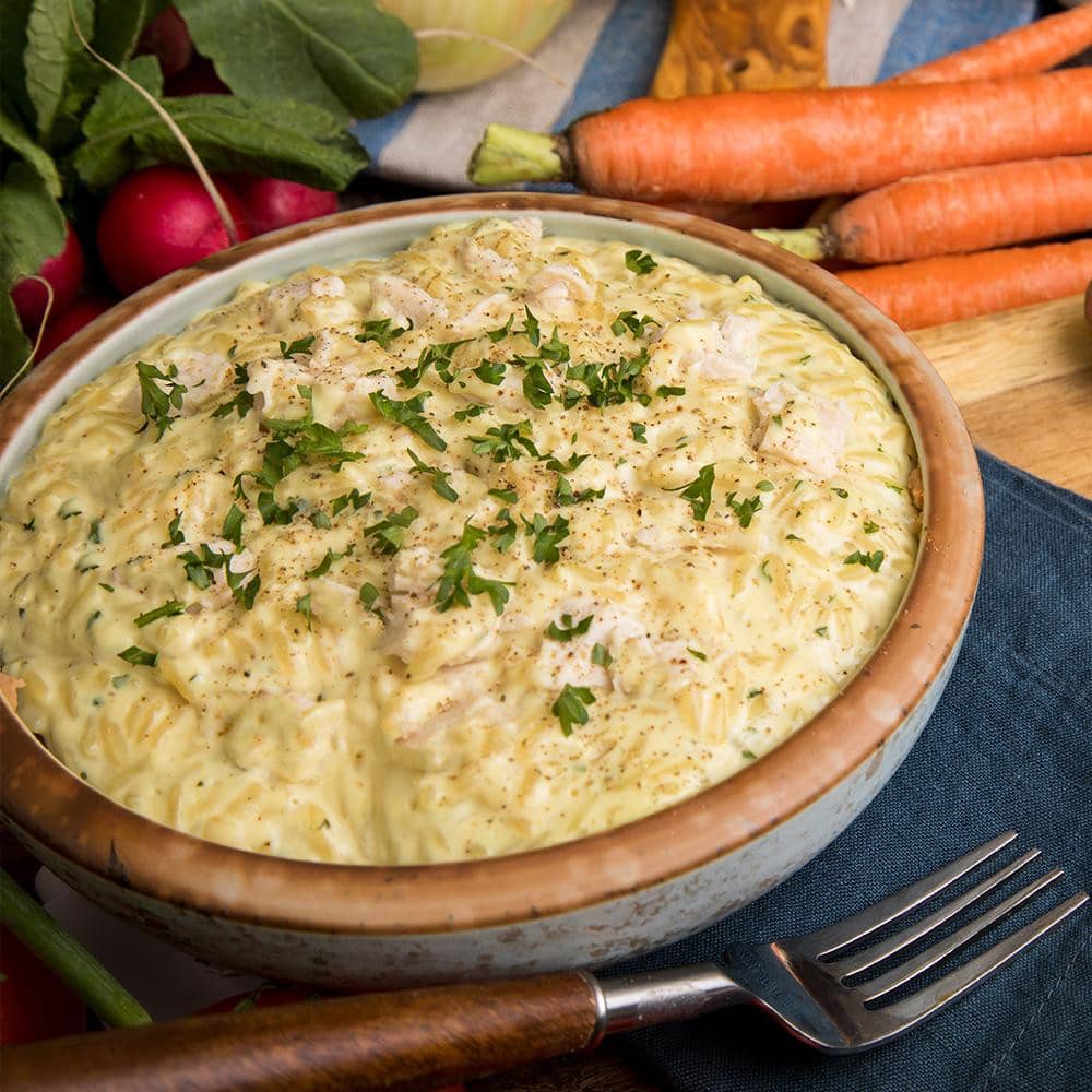 NEW - Ready Hour Creamy Chicken Flavored Rice #10 Can (18 servings) - Image 3