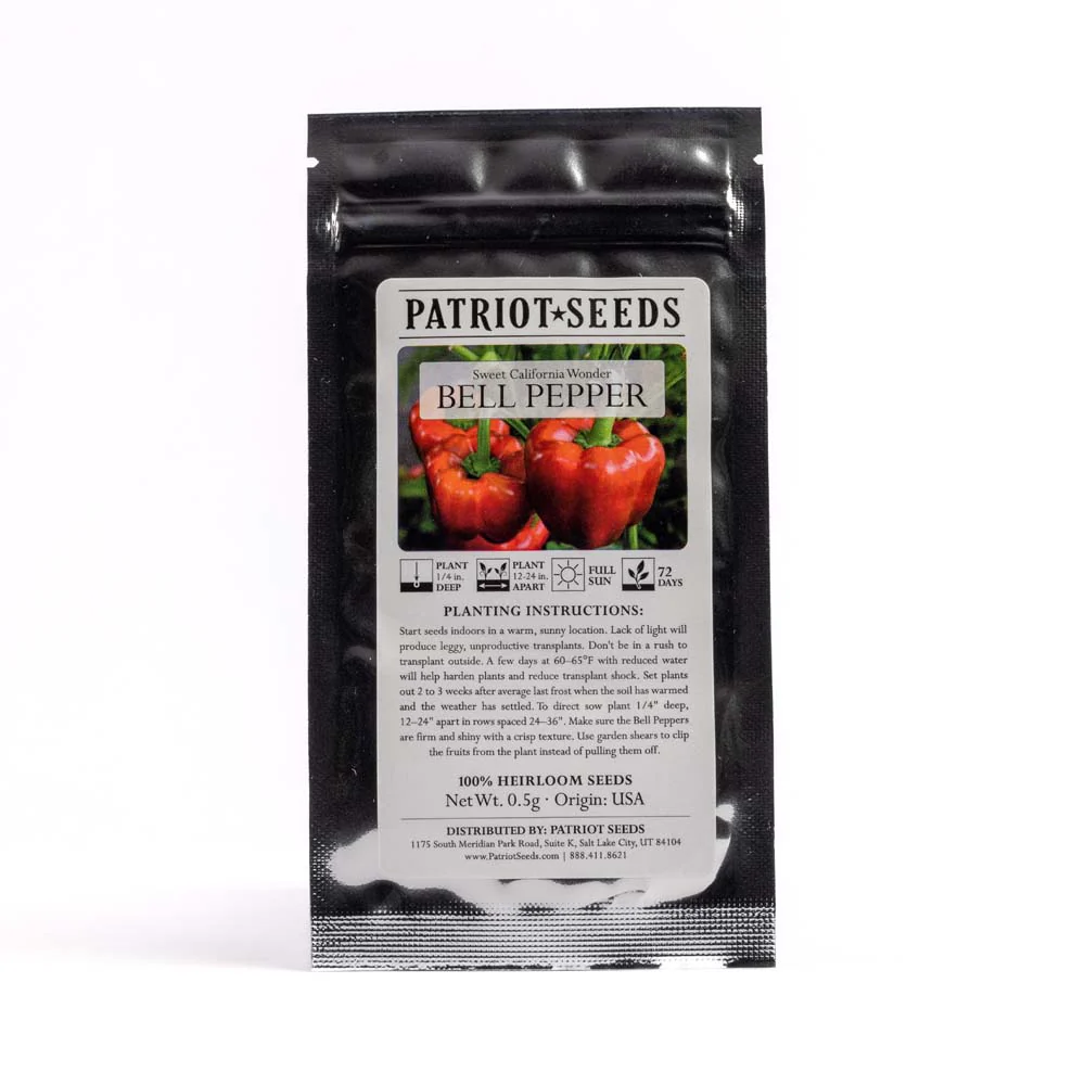 Patriot Seeds Survival Seed Vault (100% Heirloom, 20 Varieties) - Image 15