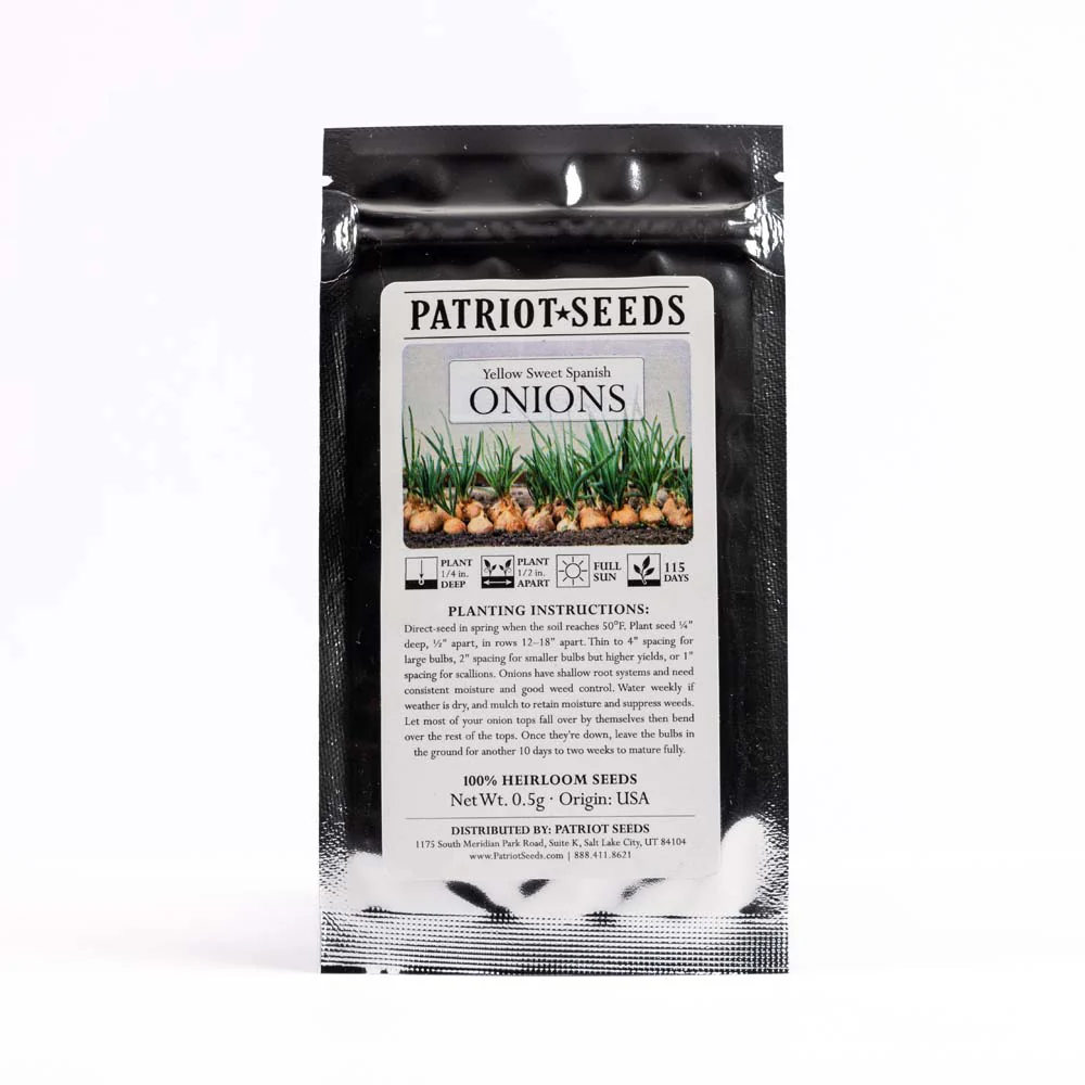 Patriot Seeds Survival Seed Vault (100% Heirloom, 20 Varieties) - Image 16