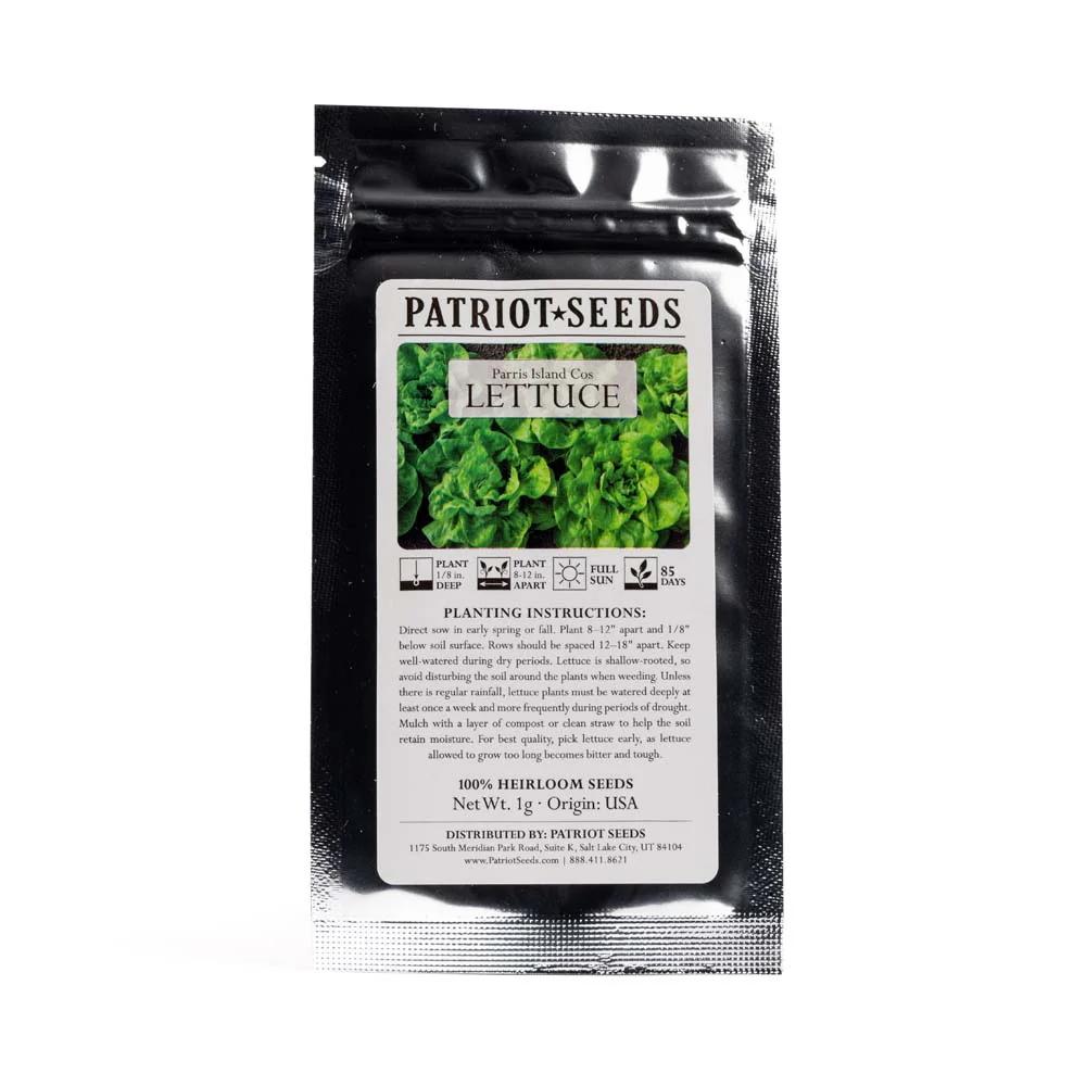 Patriot Seeds Survival Seed Vault (100% Heirloom, 20 Varieties) - Image 18