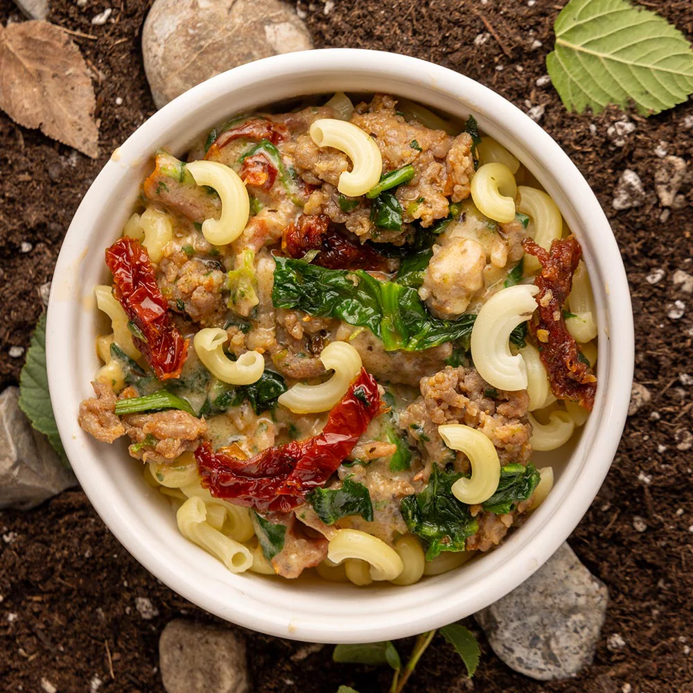 Tuscan Sausage Pasta Pouch by Beyond Outdoor Meals (2 servings, 710 calories) - Image 3