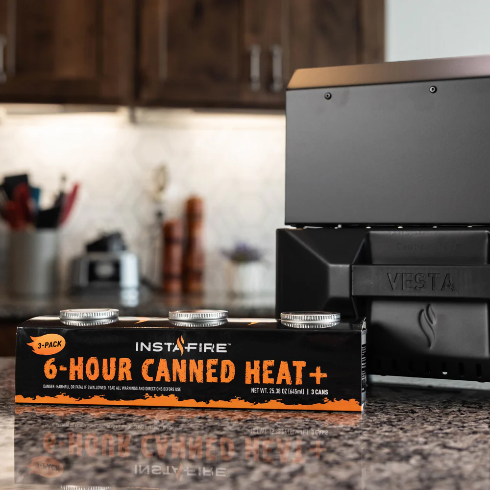 Canned Heat+ Extra Hot & Cooking Fuel by InstaFire (3-pack) - Image 3