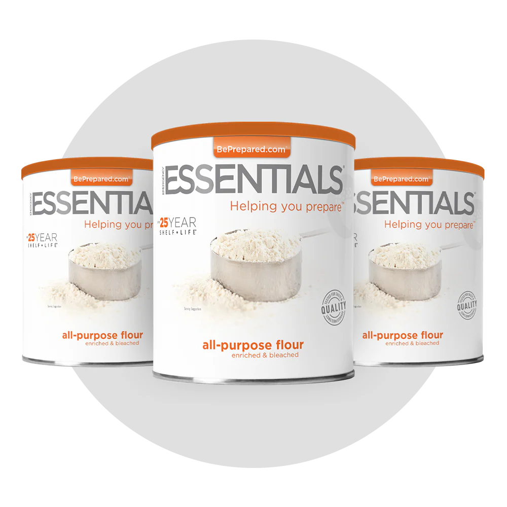 Emergency Essentials® White Flour Large #10 Can - Image 8