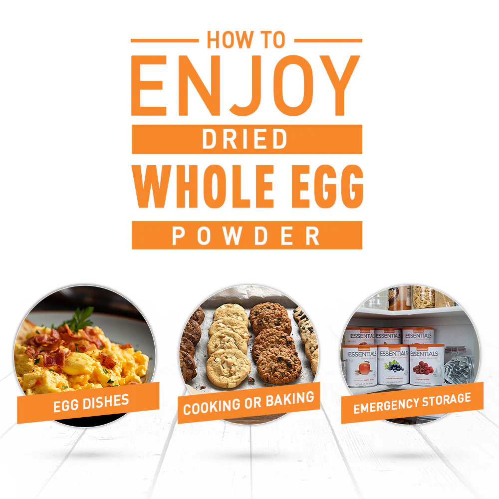 Emergency Essentials® Whole Egg Powder Large #10 Can - Image 3